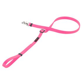 Lead - Boss Adjustable, 3/4" wide - 4 to 6 ft. long (Color: Pink)