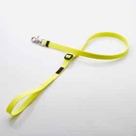 Lead - Boss Adjustable, 3/4" wide - 4 to 6 ft. long (Color: Yellow)