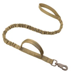 Outdoor Nylon Tactical Dog Collar (Option: Brown Tow Rope-L)