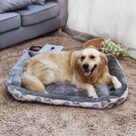 Doghouse Cathouse Supplies Big And Small Dogs Pet Bed Dog Bed (Option: Gray-XS)